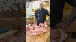 Why pick Alberta Pork? 🐷 Hear it from Corey the Butcher, quality, flavour, local. #shorts #pork #yt