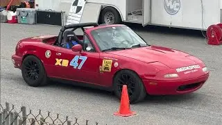 TSCC Points Event Finale, Winston Salem Fairgrounds - 1990 Mazda Miata