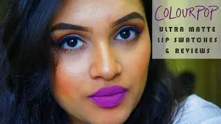 УЛЬТРАМАТОВЫЕ ЖИДКИЕ ПОМАДЫ COLOURPOP | Свотчи и обзоры помад❤❤❤