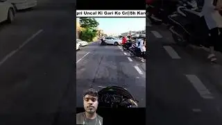 Chapri Uncal Ki Gari Ko Cr@Sh Kardiya😭🙄😭#bike #rider #motovlog #viral #shorts #foryou #ktm #zx10r