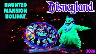 Disneyland Haunted Mansion Holiday RIDE POV 4K (Jan 2026) | The Nightmare Before Christmas Full Ride