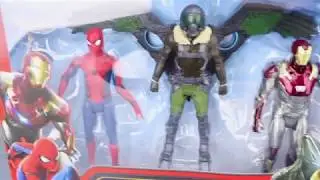 Spiderman Homecoming toys unboxing - Planet Goop Youtube Kids