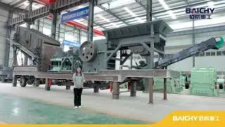 Baichy Machinery 4-in-1 Mobile Crushing & Screening Plant 150tph