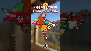 Biggest Empire From Your State #southasia #map #geography #empire #india #pakistan #mapping #maps