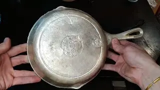 Pouring a cast silver pan