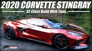 2020 Corvette Stingray Road Race Build with Tune | S1 Class | Forza Horizon 5 Online