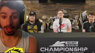 ZooMaa Reacts To OpTic COD CHAMPS POST EVENT CONFERENCE