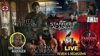 Knight of 7 Kingdoms, Starfleet Academy, Harlan Coben's Run Away, Percy Jackson, Night Manager