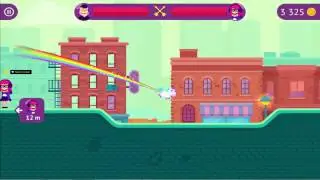 Bowmasters - Gameplay Chang Kim King Vs Kacey Rich Game For Kids (iOS, Android)