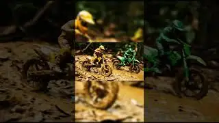 Insane RC Motocross Jump in the Mud! #motocross #rcmotorcross #rcextreme #rcmudrace #dirtbike