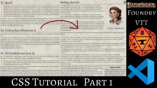 Upgrading your Journals with CSS | Part 1 | Foundry VTT