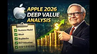[2026] Анализ стоимости Apple по Баффету: оценка, рост и риски #aapl #warrenbuffett