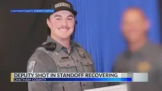 Chatham County deputy shot in standoff recovering