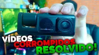 CAMERA VEICULAR/AUTOMOTIVA - Problema de vídeos corrompidos resolvido, assista até o final