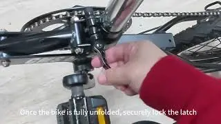 How to Fold and Unfold Your Bicycle