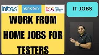 WFH Testing Jobs | Manual Testing| QA Jobs| Rd Automation Learning