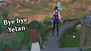 Cartoon moment in Genshin