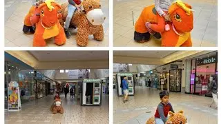 The Maine Mall USA|| Animals Rides In The Maine Mall @hafsaslifestyle