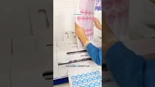 STIKER SEGEL CUSTOM DESAIN #nitromediaprinting #cetakstikercustom #logo #FYP