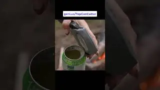 It cuts the top perfectly 🤯