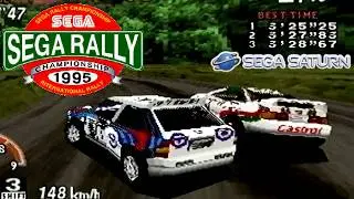 SEGA Rally Championship playthrough (SEGA Saturn) (1CC)