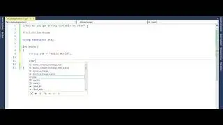 How to assign string variable to char *pointer