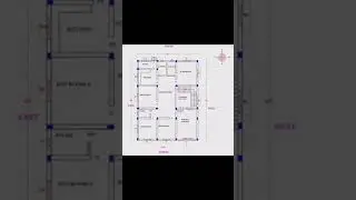 37'*48' North Face 4bhk ghar ka Naksha|| 37'*47' North face 4bhk house plan