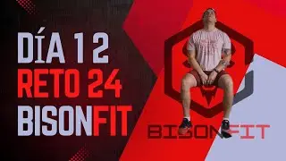 Rutina en casa con 2 mancuernas // Dia 12 reto 24 - BisonFit 💪🏻Piernas + Triceps.