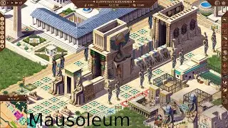 Pharaoh : A new era (hard) - Cleopatra's capital - mission 4 : legacy of a queen - Mausoleum done
