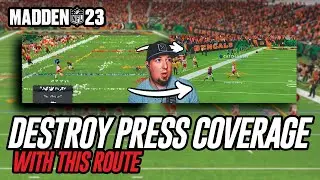Destroy Press Coverage With THIS Route in Madden 23!