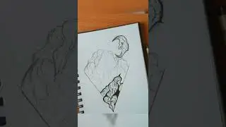 Dark Mountain Timelapse.               #mountain #mountainart #gothic #goth #gothicart #darkart