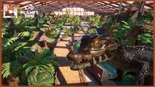 Building an AMAZING Croc Pavilion - VERDANT DELTA! | Ep. 3 | Speed Build | Planet Zoo 🦒 |