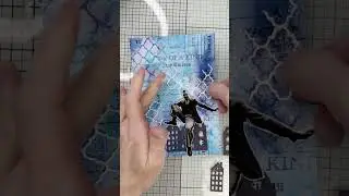 Quick & Easy Mixed Media Style Card #shorts