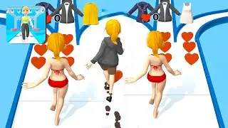 Project Runway 3D 👸🐀🧖 GamePlay All Levels Android,iSO Mobile Games  Update Max Level PR56 UP01D