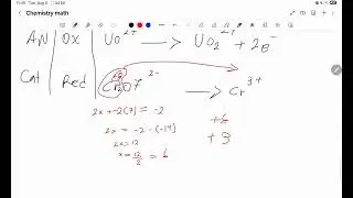 Balancing redox reactions & oxidation numbers