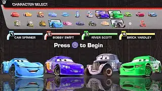 Cars 3: Driven to Win Custom Cup Split screen 4 player #cars3driventowin #cars3 #disney #pixar