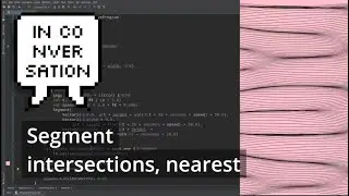 OPENRNDR curves #2: Segment, intersections, nearest