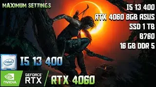 Shadow of the Tomb Raider Definitive Edition - i5 13400 RTX 4060 8gb 16 gb ddr 5 | Maximum settings