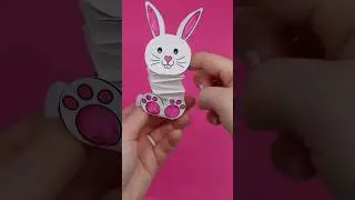 Hopping bunny craft 🐰
