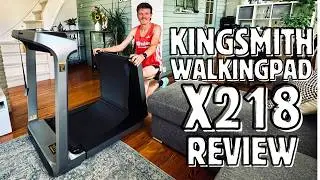Review: 🚀 KingSmith WalkingPad X218 | Opvouwbare loopband t/m 18 km/u!