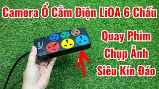 Camera Ổ Cắm Điện LIOA 6 Lỗ Cắm - NHẬN ĐỘ CHẾ Các Mẫu Ổ Cắm Điện LIOA Âm Tường Theo Yêu Cầu Khách