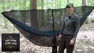 My ENO Guardian Bug Net Setup and a Warm, Beautiful Day in the Forest - HighCarbonSteel Love