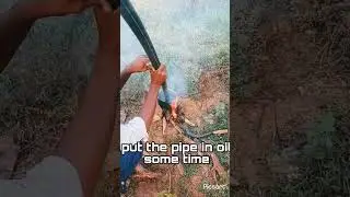 how to connect HDPE pipe to SS NIPPLE 1 PH SUBMERSIBLE PUMP #1phase #hdpe #pipe joint #subscribe