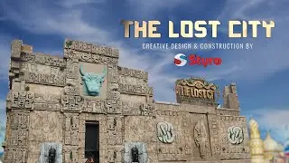 The Lost City, an ancient-themed castle brought to life by STYRO