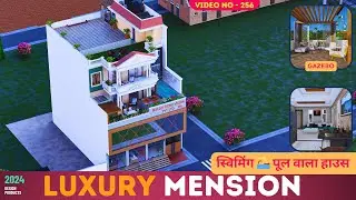 40x60 Luxury Mansion Tour! ऐसा लक्ज़री मेंशन है की क्या कहना &hearts;️🔥
