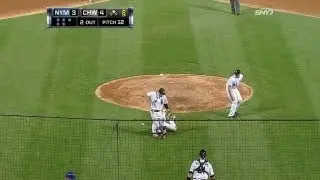 NYM@CWS: Wright ties games on Beckham's error