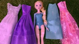 Disney Princess Mattel Doll Playset Unboxing | Frozen Elsa ASMR Satisfying