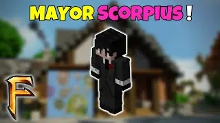 Mayor Scorpius is Here in Fakepixel Skyblock