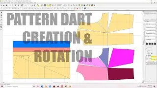 Types of  Dart Creation | Dart Rotation on Gemini CAD |  Dart Angle Manipulation #dartmanipulation