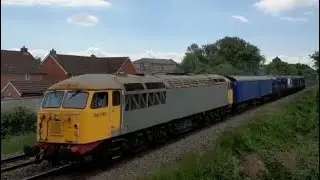 56081 dragging First Great Western HST 43197, 43193 and 43069 to scrap